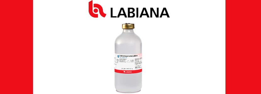 Calcio Inyectable Labiana, ahora con dos fuentes de magnesio