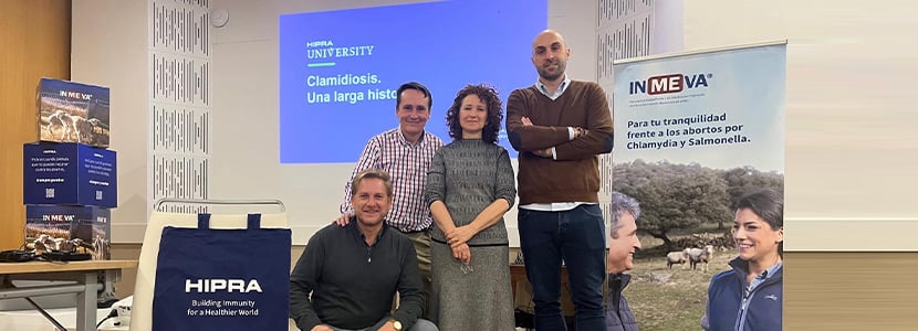 HIPRA inicia el 2025 apostando por la prevención de abortos en pequeños rumiantes